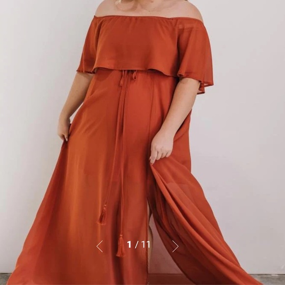 Baltic Born Dresses Victoria Off Shoulder Maxi Dress Poshmark
